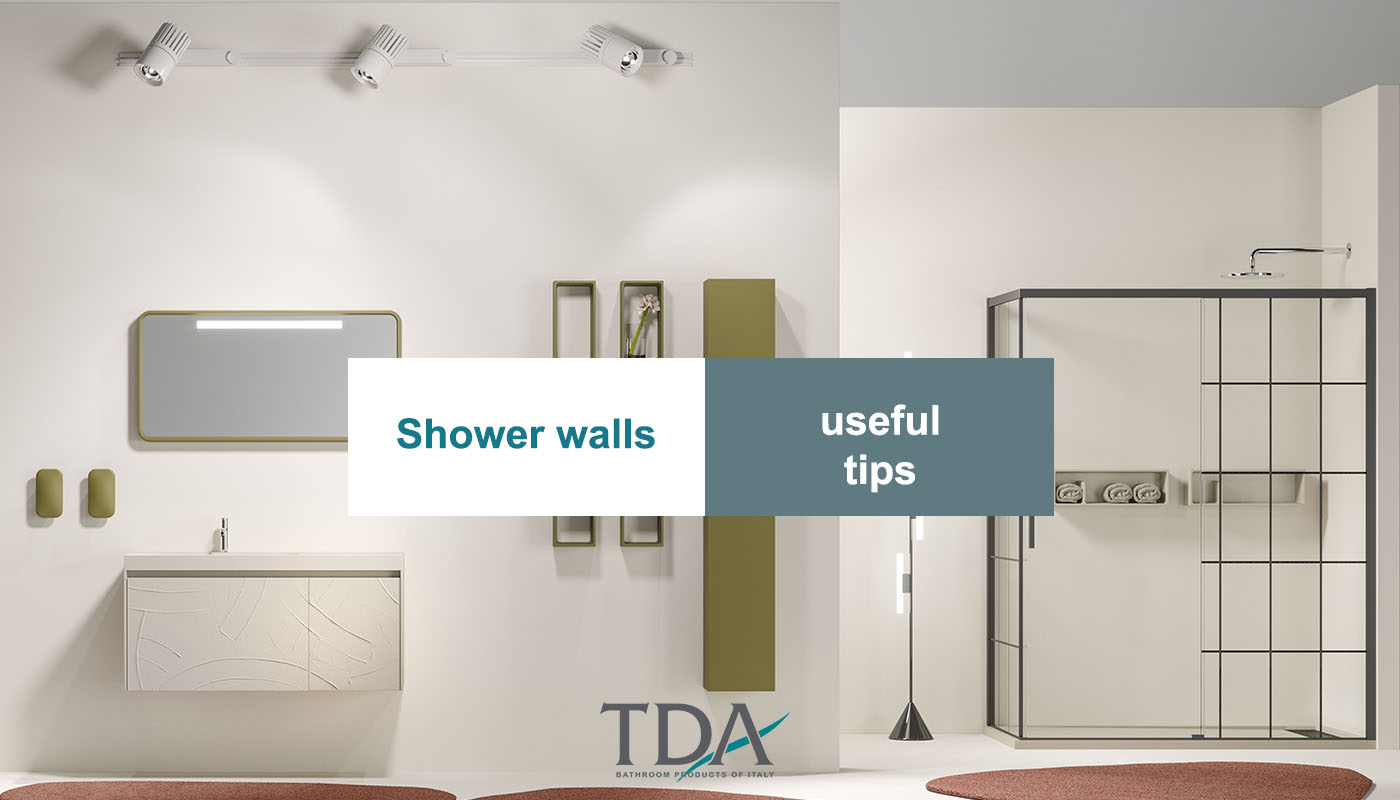 How to choose the right shower. Vito and Ottavio, TDA’s latest models